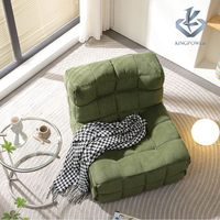 Waffel-Modulares Sofa-Set aus Cordstoff mit Integrierter Kompression, Knochenlose Konstruktion für Kleine Wohnzimmer, Günstig