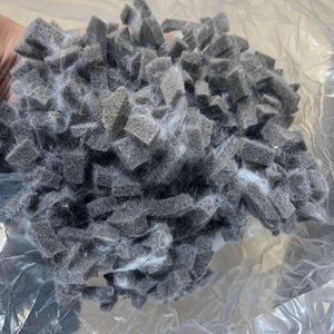 Mousse à mémoire de forme pour déchiqueteuse personnalisée Matériau de protection et de protection en polyuréthane antichoc pour emballage de forme cylindrique en éponge - Product Image 1