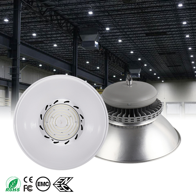 COVEDA Industrial High Brightness Waterproof Highbay Light 100w 150w 200w 300w Warehouse Workshop Led High Bay Light