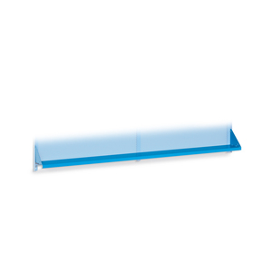 Fami <b>Shelf</b> For Tool Panels 1500X140X146 Mm Blue Ral5012 Metal Storage Rack - Product Image 1