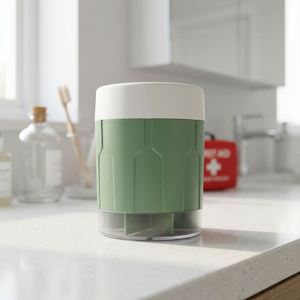 Organizador de Pastillas Semanal de 7 Días de Zhejiang, Dispensador de Medicamentos Portátil con Botón de Presión, Caja de Medicamentos Colorida para Viajes y Hogar - Product Image 3