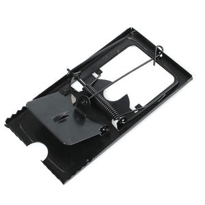 <span class=keywords><strong>Venta</strong></span> caliente Trampas para ratones de metal negro Ratones Killer Rat MouseTrap Seguridad Hierro Acero Trampa para ratas - Product Image 1