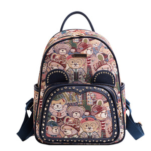 <span class=keywords><strong>Sac</strong></span> à <span class=keywords><strong>dos</strong></span> étudiant pour femme 2025, nouvelle collection, en toile avec fermeture éclair, design de niche, de la fabrique North Bag Source - Product Image 1
