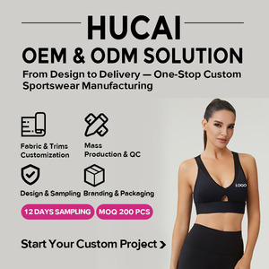 Hucai Tùy Chỉnh 73% Polyester 25% Spandex <span class=keywords><strong>75D</strong></span> Chất Lượng Cao Sữa Lụa Thoáng Khí Lưới Tấm Điêu Khắc V-Đường Viền Cổ Áo Ngực Thể Thao - Product Image 4