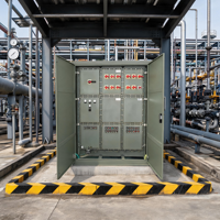 Gabinete de Distribución a Prueba de Explosiones de Uso Pesado Personalizado, Panel de Interruptores de Energía Modular Ignífugo para Zonas Peligrosas 1 y 2