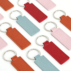 Designer Real Leather <b>Key</b> <b>Ring</b> Minimalist <b>Bag</b> Pendant Wristlet Keychain for Personal Gift - Product Image 6