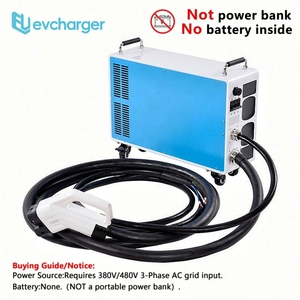 Personnalisation du logo CCS Station de générateur de chargeur CC triphasé 15kw mobile portable - Product Image 2