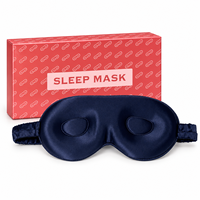 Masque de sommeil 3D en soie de mûrier, broderie de logo personnalisée, vente en gros d'usine, masques de sommeil en gros pour commandes importantes