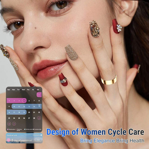 Vente flash - Bague connectée en acier inoxydable, étanche IP68, suivi du sommeil, de l'oxygène sanguin et du rythme cardiaque, contrôle par geste via application - Product Image 6