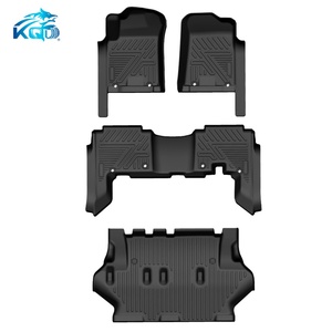 Tapetes de Piso Antideslizantes Personalizados 5D TPE, Revestimiento de Piso para Auto, Tapetes TPE para NISSAN Armada Patrol Y63 2018-2024, Juego de 7 Tapetes - Product Image 2