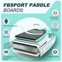 FBsport Équipement de Kitesurf Planche de Surf Foil Tablas Paddle Surf Stand Up Paddle Board Gonflable pour la Pêche