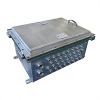 Boîtier de jonction antidéflagrant IECEx & ATEX personnalisé en acier inoxydable 316L Ex d IIB T6 Gb IP66 220V 63A pour le traitement chimique et l'électrique marine
