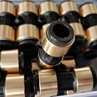 Conector Reductor de Empuje Rápido para Sistema de Frenos Neumáticos de Camión, Acoplamiento Rápido para Manguera Neumática, Adaptador de Freno para Remolque