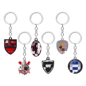 Llaveros de Fútbol de Aleación de Zinc Esmaltados de Lujo Vintage al por Mayor, Llaveros de Equipos de Fútbol Impermeables, Ligeros y Modernos para Aficionados - Product Image 3