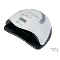 Lampe UV professionnelle ZHI JIA Sun X6 MAX 120W en plastique avec capteur de séchage et 45 perles pour le durcissement du vernis gel UV