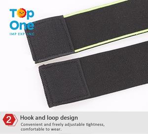 Top One Support de cheville en nylon avec logo personnalisé Compression confortable et respirante pour les joueurs de football Populaire et bon - Product Image 3