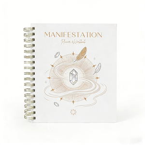 Carnet de Manifestation Personnalisé : Journal de Méditation, Bien-être Quotidien, Santé Mentale, Cahier Guidé Inspirant - Product Image 1