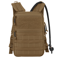 Sac d'hydratation tactique KRYDEX en nylon Molle 1,5 L - Sac à eau léger - Sac à dos Molle pour la randonnée - STOCK US