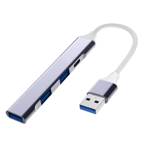 Многопортовый <span class=keywords><strong>USB</strong></span>-C концентратор (хаб) 3.0 из алюминиевого сплава, 3/4 порта, для MacBook Pro 13/15, Air, Mi Pro и ПК, с поддержкой OTG - Product Image 6