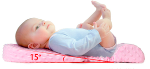 Almohadilla de rampa antivómitos para bebé, soporte de estrangulación por desbordamiento de leche, almohada de rampa antideslizante, cojín acostado para recién nacido, dispositivo de alimentación - Product Image 6