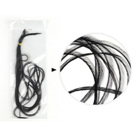Lot de 10 plumes de coq artisanales pour accessoires capillaires, plumes de grizzly pour la pêche à la mouche, extensions de cheveux