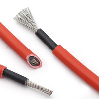 Owire Flach-/Rundkabel 10AWG Doppelader Niederspannung 0,6/1KV Solar-PV-Kabel - Farbcodiert nach Pantone - HDPE-Isolierung Flexibles Verzinntes Kupfer