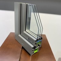 Fenêtre en PVC, fenêtre coulissante ou à battants en PVC/UPVC, fenêtre en UPVC