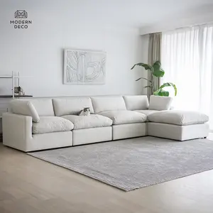 custom made order liquid repellent stain resistant spill proof white pet friendly fabric sofa couches sectional modular sofa