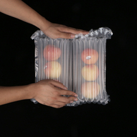 Sacs à bulles de bouteille de vin rouge, coussin d'air gonflable résistant aux chocs, rouleaux de protection remplie en Nylon et PE