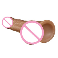 Dildo réaliste en silicone de 20 cm pour femmes, jouet sexuel doux pour adultes, produits de masturbation féminine, vente en gros de dildos, boutique de sextoys, dildo pas cher