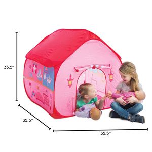 Promueve la Creatividad y el Juego Imaginativo, Castillo de Juguete para Niños Pequeños, Casa de Muñecas para Niñas, Tienda de Campaña - Product Image 3