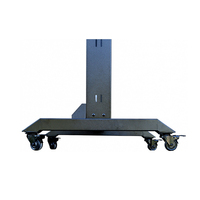 Rack ouvert 19 "2 poteaux avec roulettes