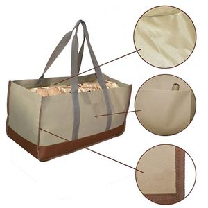 Portable Firewood Carrier Bag Durable Multi‑Purpose Log Tote Bag Heavy Duty Logging <b>Tool</b> Bag for Wood Carrying - Product Image 3