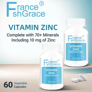 Suplemento Dietético de Zinc con Etiqueta Personalizada, 60 Cápsulas para el Sistema Inmunológico, Cápsulas de Extractos de Zinc con Vitaminas Premium - Product Image 4