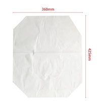 Housses de siège de toilette jetables hygiéniques, demi-pliées, pour protéger le siège des toilettes en public et en voyage