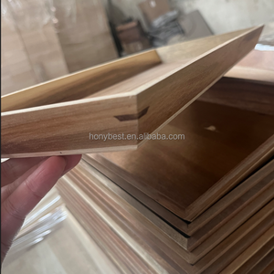 Tự Nhiên Rắn Gỗ Nhà Bếp Hiển Thị Khay Charcuterie Bảng Hình Chữ Nhật Platter Trang Trí Khay Cho Phục Vụ Thực Phẩm Thanh Cà Phê Đảng - Product Image 6