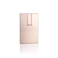 Kartu Bisnis warna-warni kustom hemat biaya tinggi Flash Drive 8GB 16GB kartu kredit logam Flash Drive dengan Logo untuk pameran