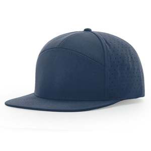 Gorra Unisex de Estilo Simple al por Mayor, Logotipo Personalizado, Algodón, 7 Paneles, Deportiva, para Fiestas, con Cierre a Presión - Product Image 1