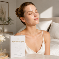 Masques faciaux jetables hydratants anti-âge blanchissants OEM, masques en hydrogel coréens hydratants pour tous types de peau