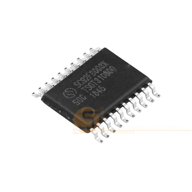 SC92F8003X20U SC92F8003X TSSOP-20 MCU51 Series 2.4V~5.5V 16KB FLASH RAM 512Byte 1T 8051 core Flash MCU