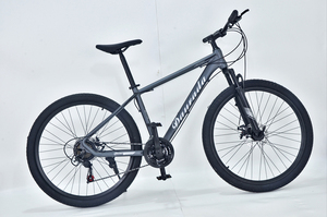 Bicicleta de Montaña Tradicional de 27.5 Pulgadas - Cuadro de Aleación de Aluminio Resistente, Freno de Disco, 21 Velocidades, Pedales Ordinarios, Portaequipajes Trasero, <span class=keywords><strong>Guardabarros</strong></span> - Product Image 3