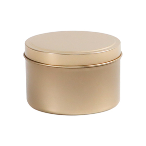Contenedor de Metal sin costuras de 2oz, 4oz, 6oz, 8oz, vacío, redondo, oro rosa, blanco <span class=keywords><strong>mate</strong></span>, negro, bote, latas de vela - Product Image 5