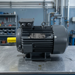 Motor Eléctrico Trifásico de 10 HP, 1440 RPM, Montaje a Pedestal, Industrial, de Inducción, de Alta Resistencia, con Bobinado de Cobre, Modelo 1043F - Product Image 5