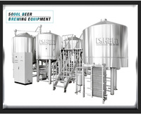 Équipement de brassage de bière en acier inoxydable 1000L, système d'équipement de brassage, équipement de micro-brasserie, brassage de bière artisanale