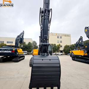 Excavatrice sur chenilles hydraulique Hyundai HX220HD d'occasion, 22 tonnes, moteur puissant, capacité de la benne de 1 m³, d'origine coréenne - Product Image 3