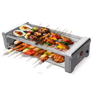 Stainless Steel Commercial Indoor Household Smokeless Non-stick Barbecue Electric Grill - Product Image 2