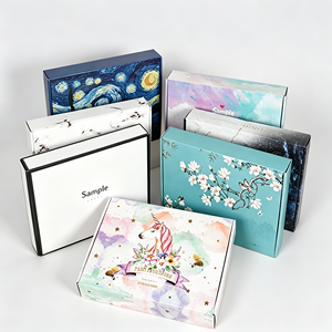 Custom Rigid Paper Gift <b>Box</b> Matt <b>Black</b> Shipping Mailer <b>Box</b> for RetailMagnetic Folding Packaging <b>BOX</b> - Product Image 5