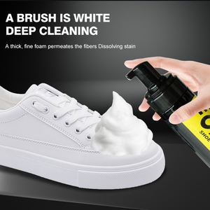 BIKI fabrika kaynağı hızlı temizlik taşınabilir çevre dostu ayakkabı temizleme bakım Sneaker temizleme kiti - Product Image 4