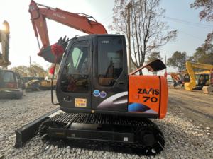 Excavadora usada original japonesa HITACHI ZX70 famosa marca ZX70 maquinaria de construcción excavadora - Product Image 4