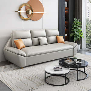 Modern Storage Sofa <strong>Bed</strong> - High-Quality Fabric Pull Out Sofa, Multi-Functional Living Room Furniture for Home &amp; Apartment Set - Product Image 3